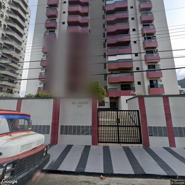 Imagem estática do "Street View" da localização