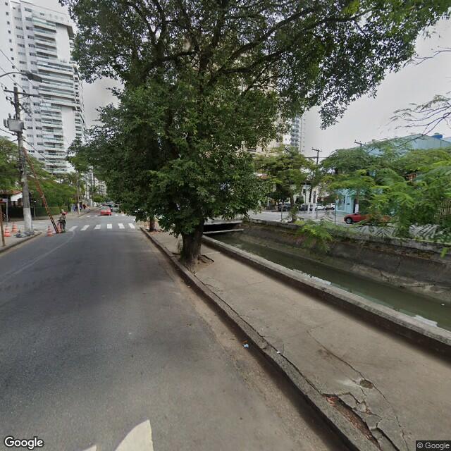 Imagem estática do "Street View" da localização