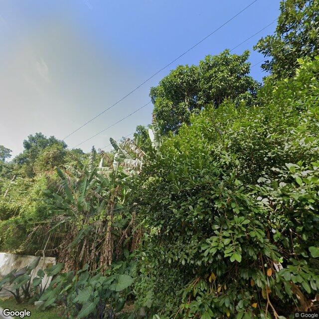 Imagem estática do "Street View" da localização