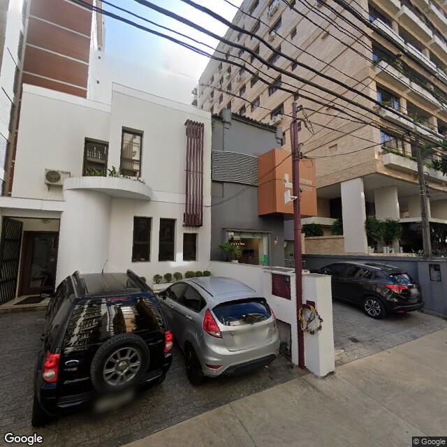 Imagem estática do "Street View" da localização