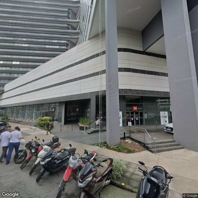 Imagem estática do "Street View" da localização