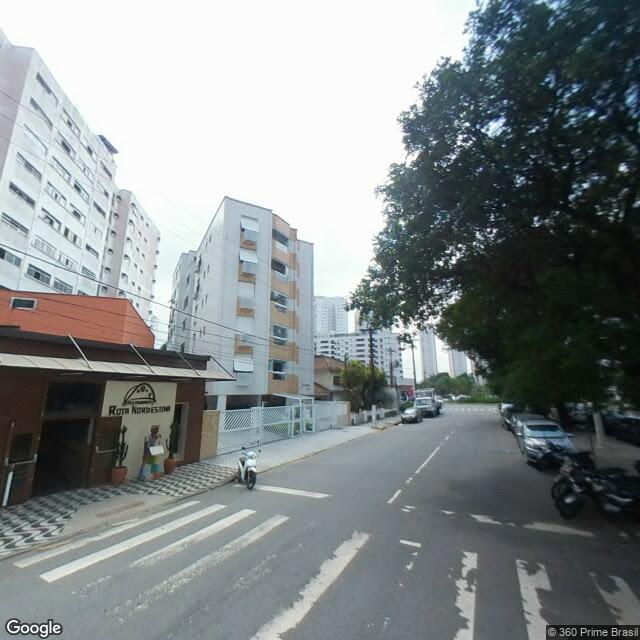 Imagem estática do "Street View" da localização