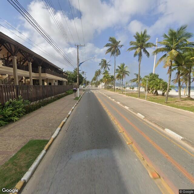 Imagem estática do "Street View" da localização