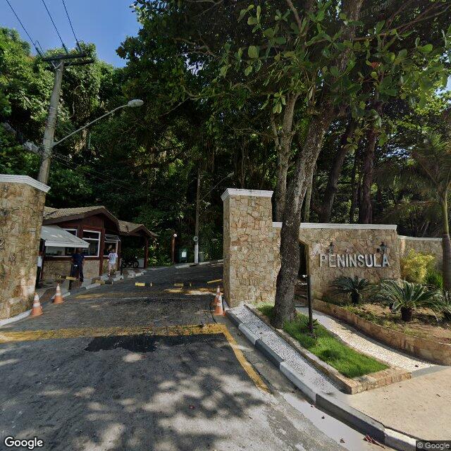 Imagem estática do "Street View" da localização