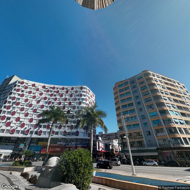 Imagem estática do "Street View" da localização