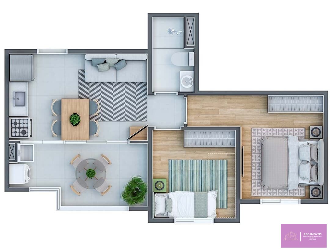 Apartamento à venda com 2 quartos, 38m² - Foto 12