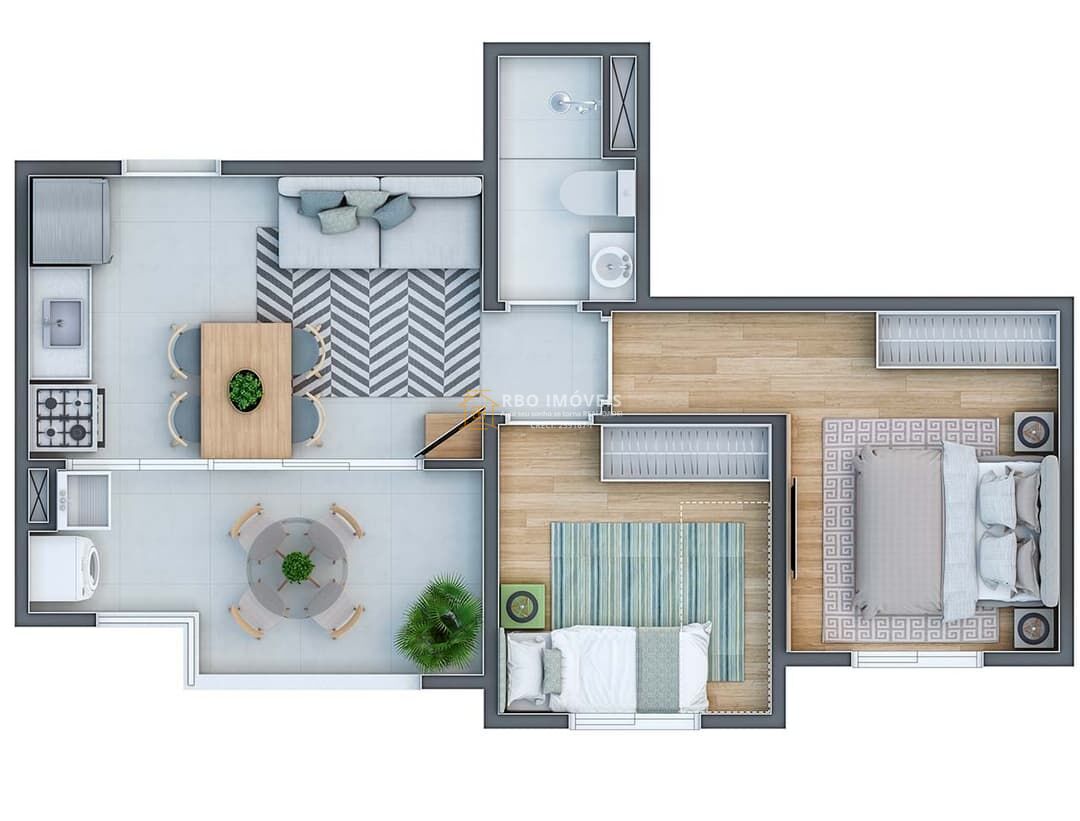 Apartamento à venda com 2 quartos, 38m² - Foto 12