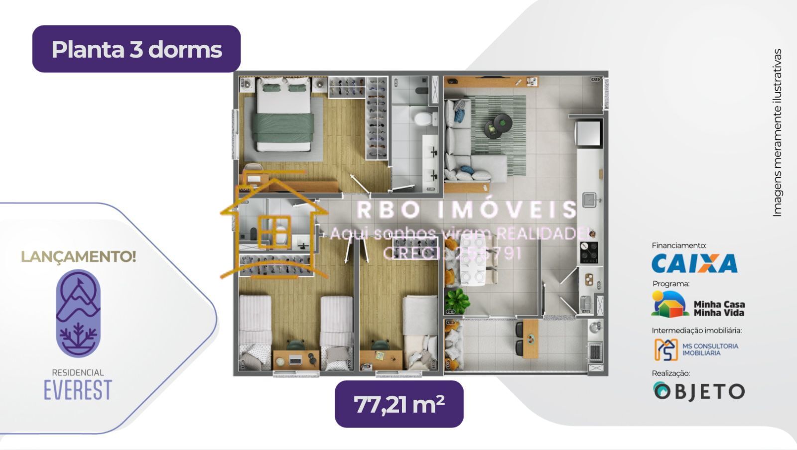 Apartamento à venda com 2 quartos, 45m² - Foto 5