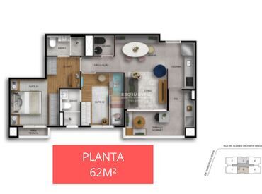 Apartamento à venda com 2 quartos, 62m² - Foto 26