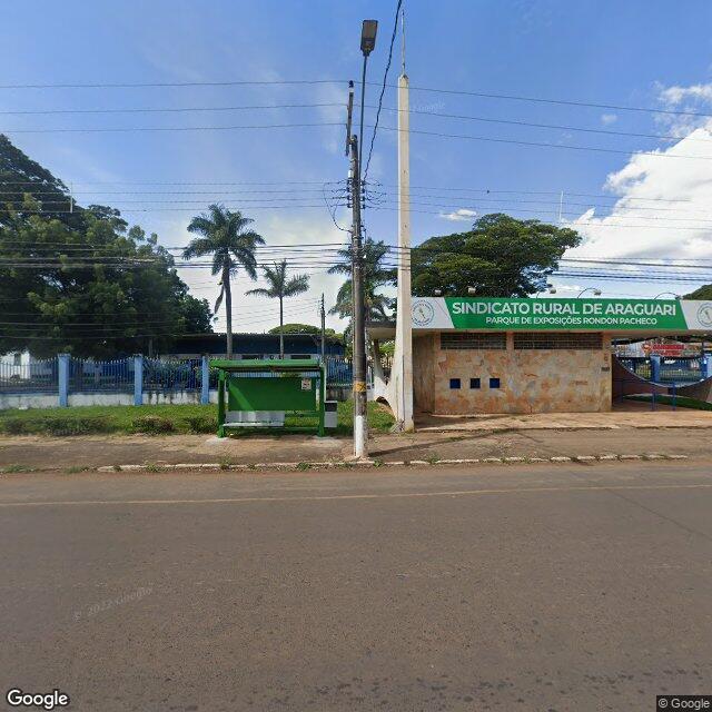 Imagem estática do "Street View" da localização