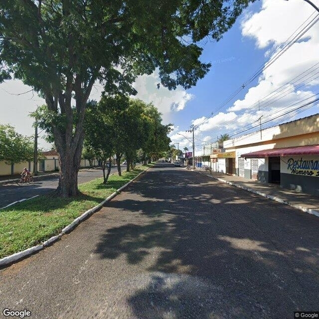 Imagem estática do "Street View" da localização