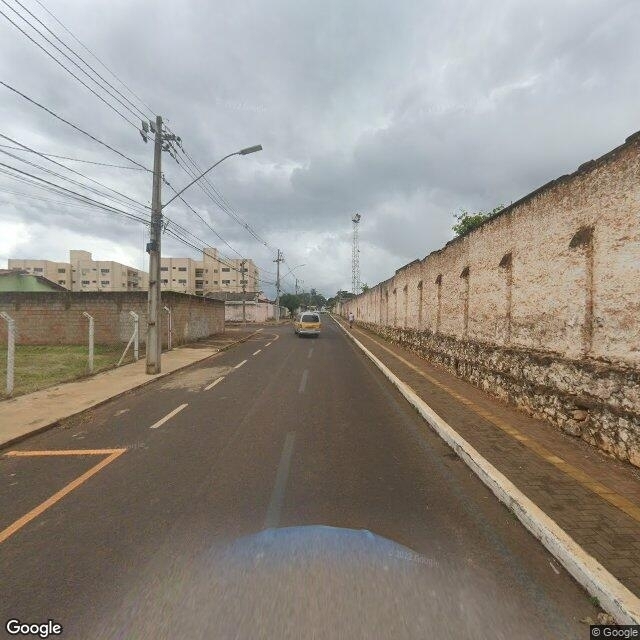 Imagem estática do "Street View" da localização