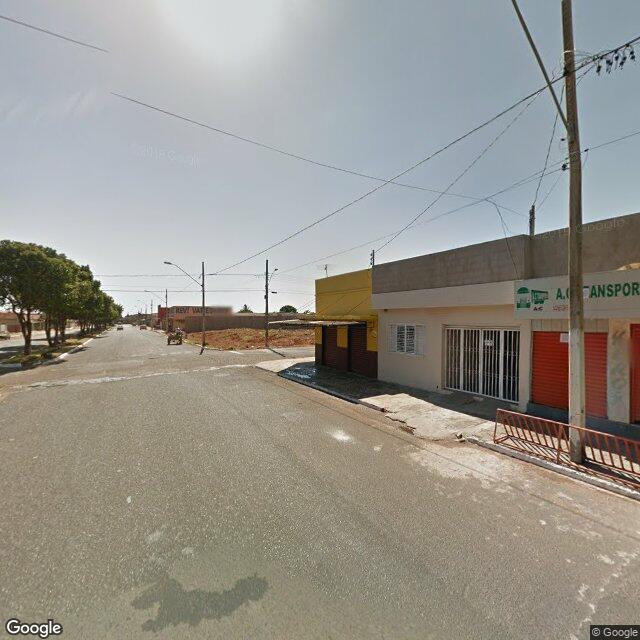 Imagem estática do "Street View" da localização