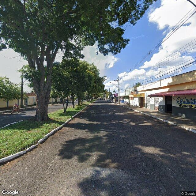 Imagem estática do "Street View" da localização