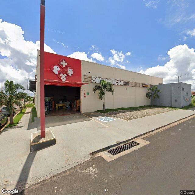 Imagem estática do "Street View" da localização