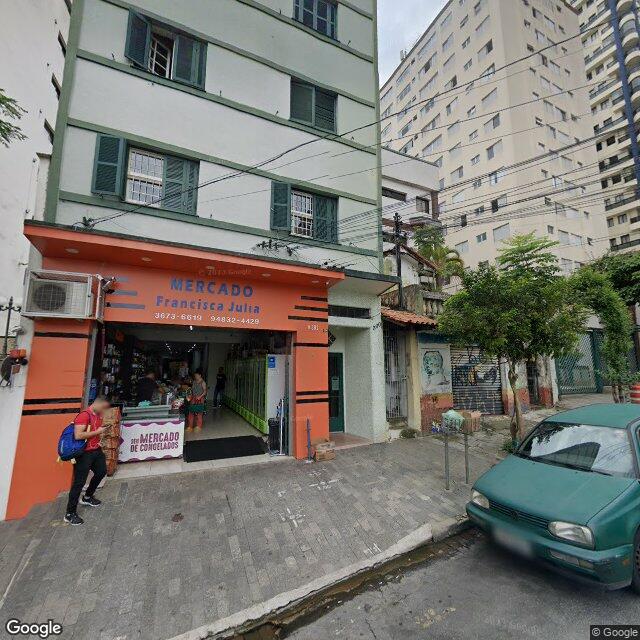 Imagem estática do "Street View" da localização