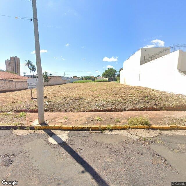 Imagem estática do "Street View" da localização