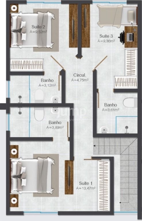 Casa à venda com 3 quartos, 127m² - Foto 10