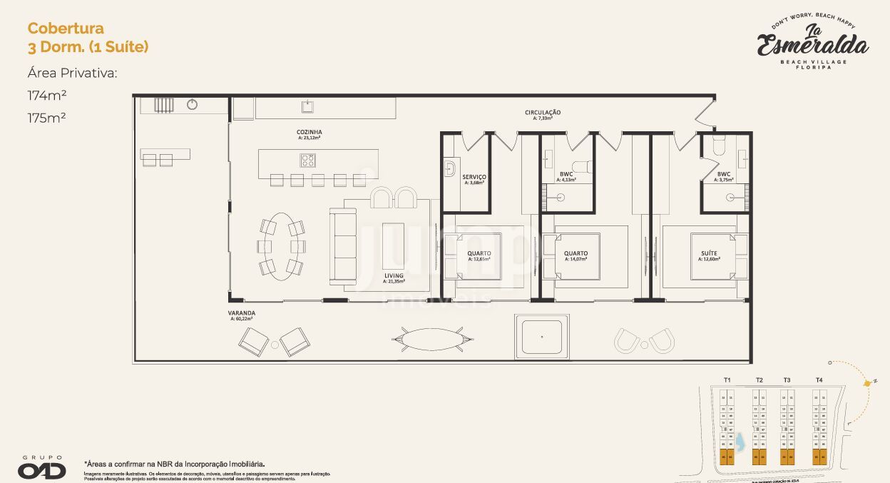 Cobertura à venda com 3 quartos, 174m² - Foto 6