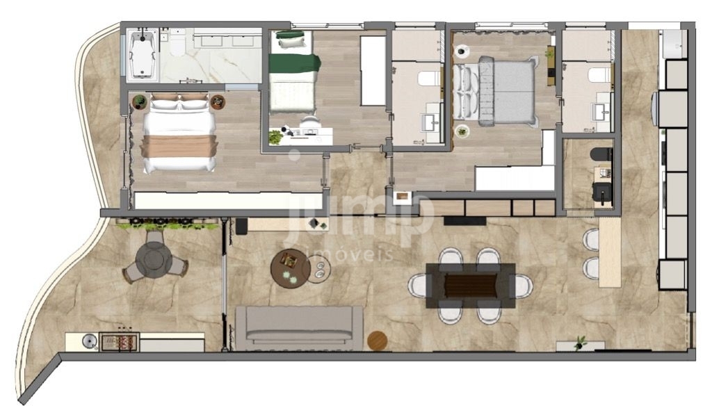 Apartamento à venda com 3 quartos, 125m² - Foto 17