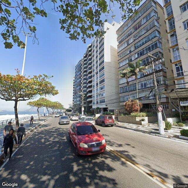 Imagem estática do "Street View" da localização