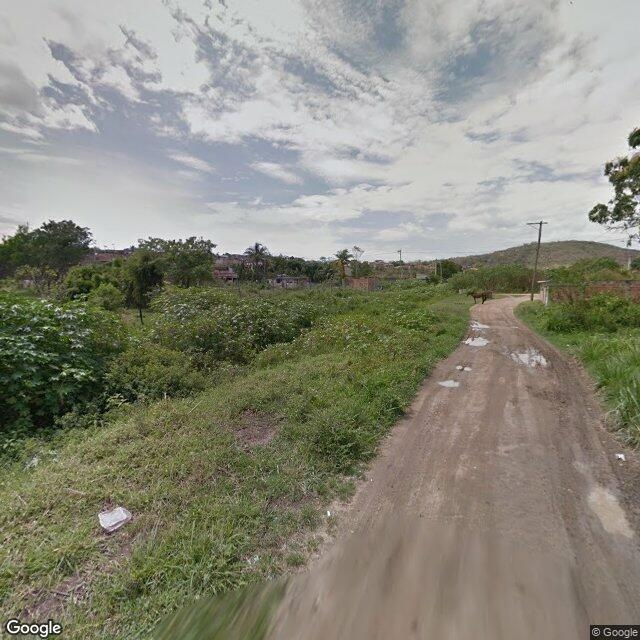 Imagem estática do "Street View" da localização