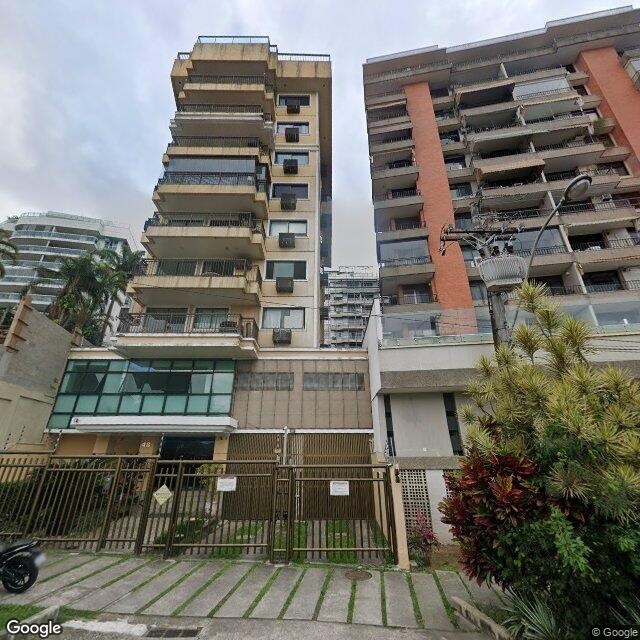 Imagem estática do "Street View" da localização