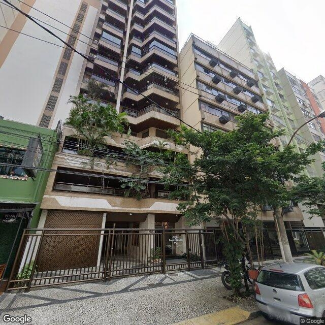 Imagem estática do "Street View" da localização