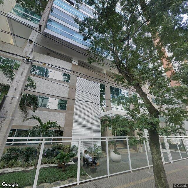 Imagem estática do "Street View" da localização