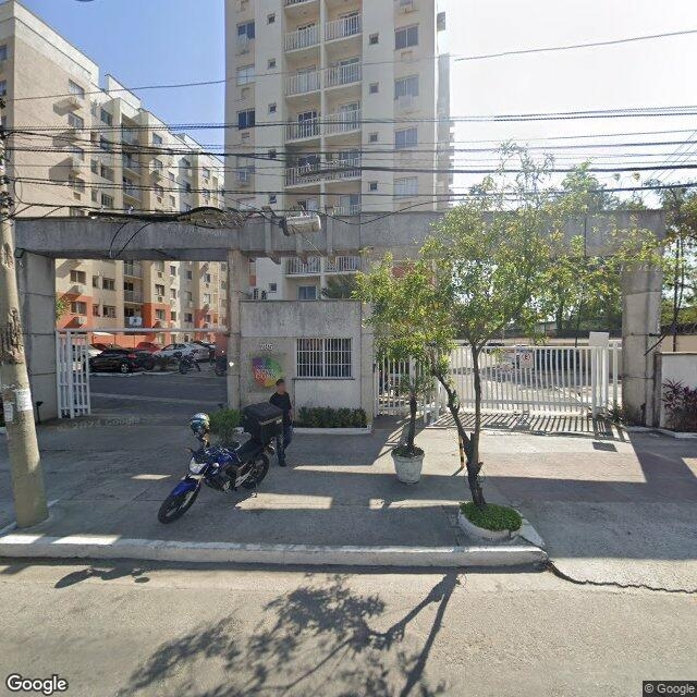 Imagem estática do "Street View" da localização