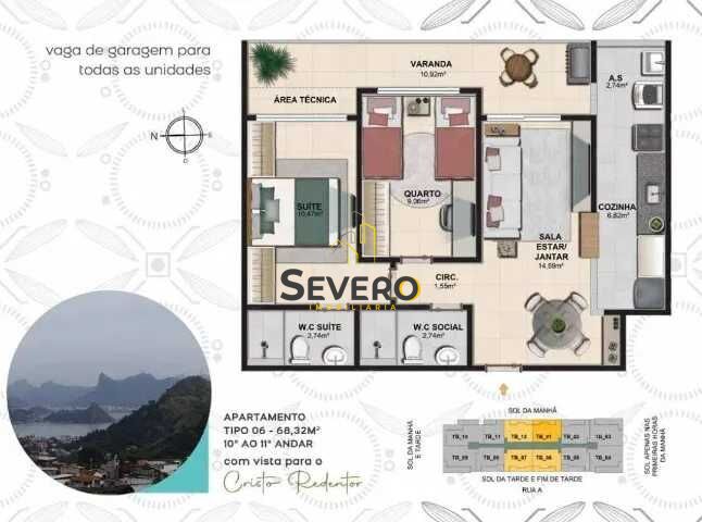 Apartamento à venda com 2 quartos, 68m² - Foto 18