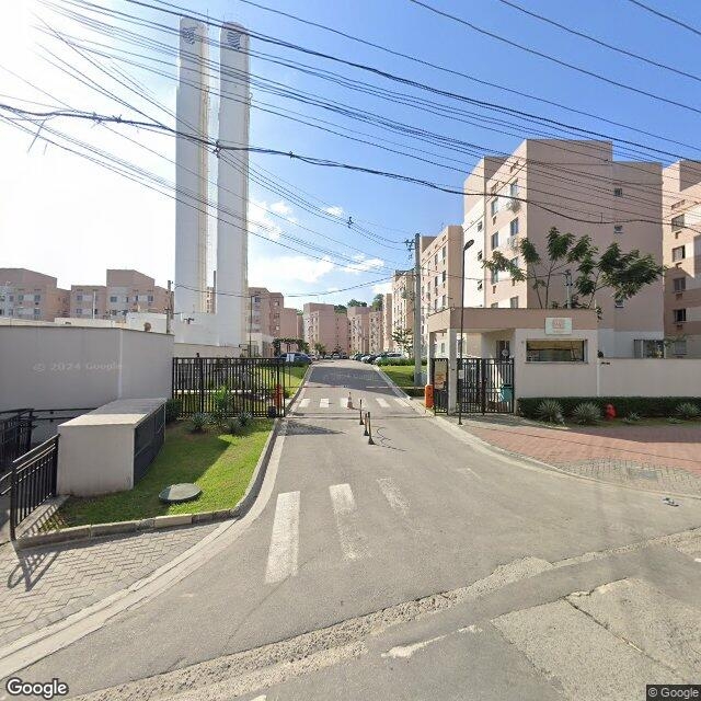 Imagem estática do "Street View" da localização