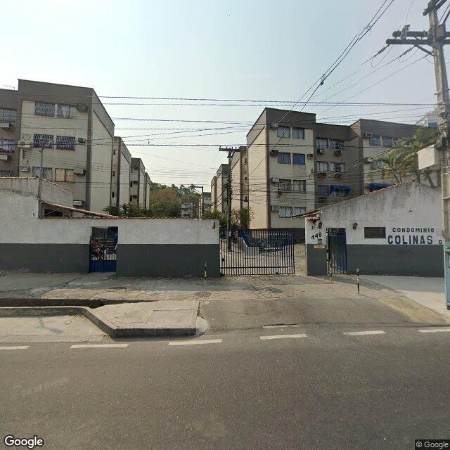 Imagem estática do "Street View" da localização