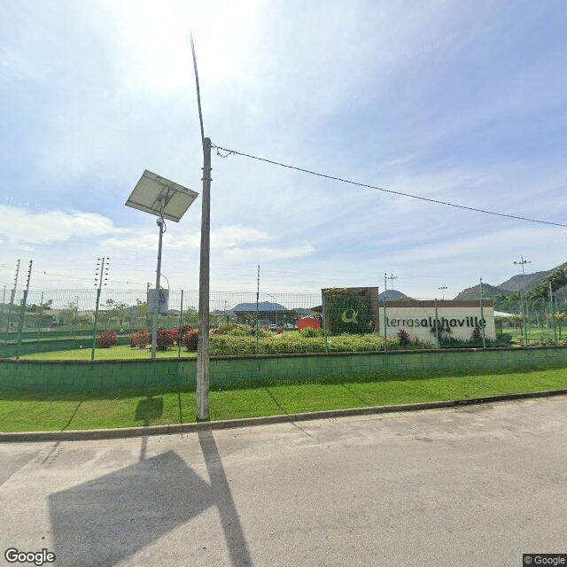 Imagem estática do "Street View" da localização