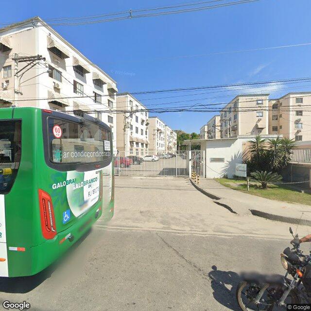 Imagem estática do "Street View" da localização