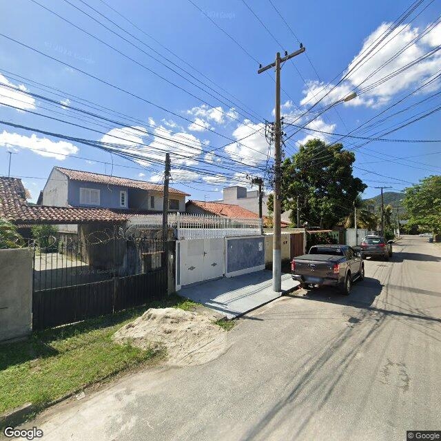 Imagem estática do "Street View" da localização