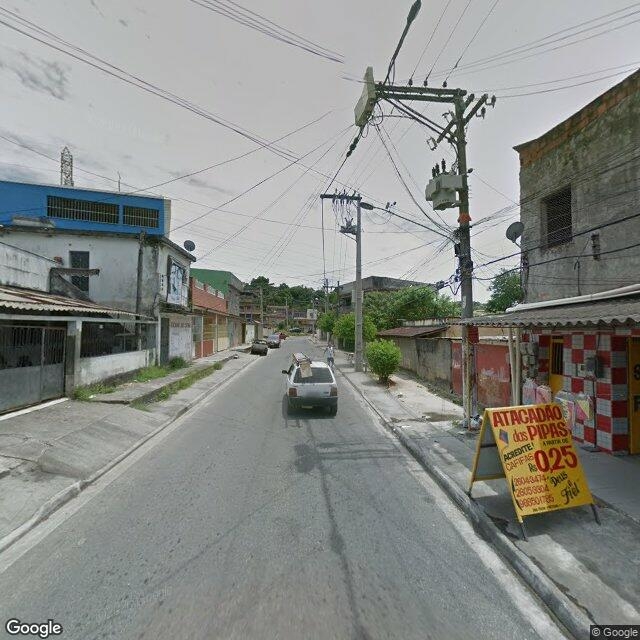 Imagem estática do "Street View" da localização