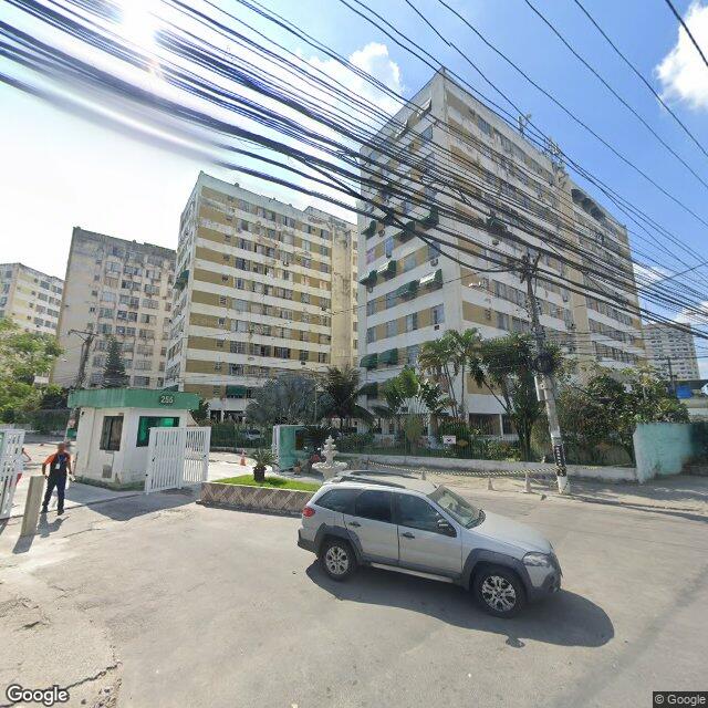 Imagem estática do "Street View" da localização