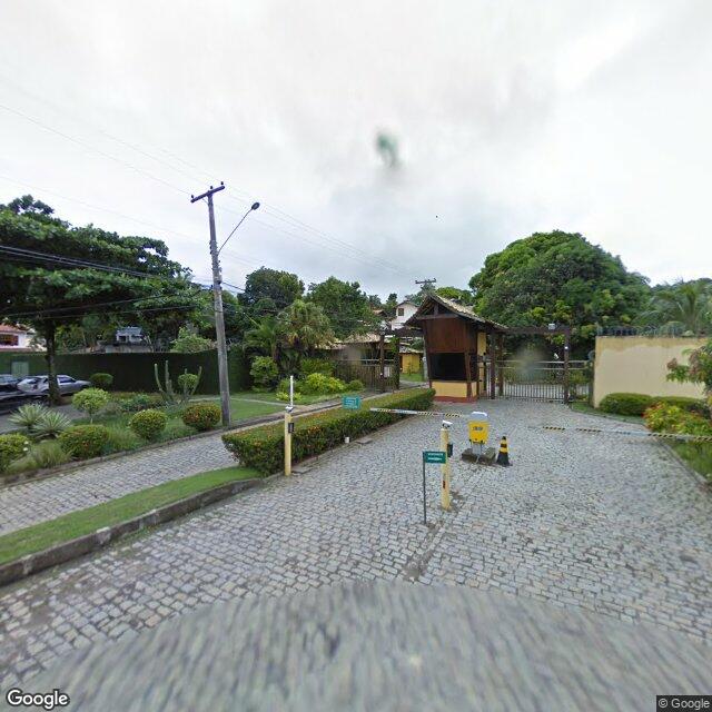 Imagem estática do "Street View" da localização