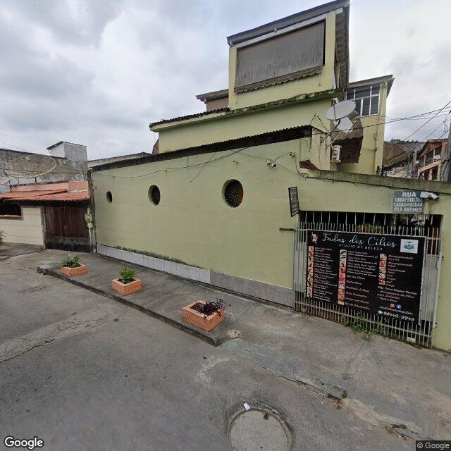 Imagem estática do "Street View" da localização