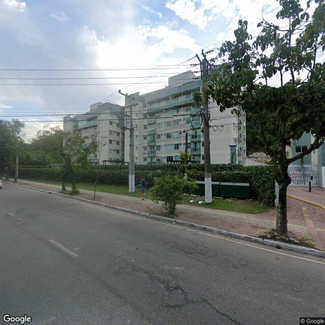 Imagem estática do "Street View" da localização