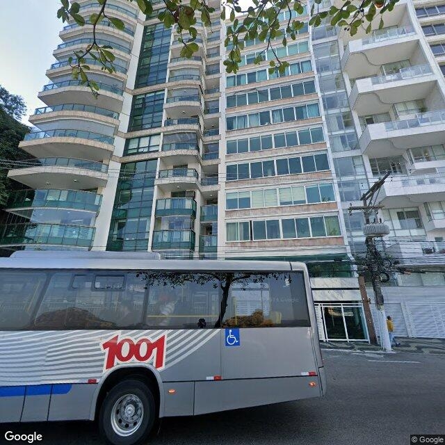 Imagem estática do "Street View" da localização