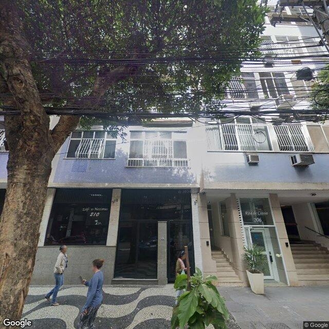 Imagem estática do "Street View" da localização