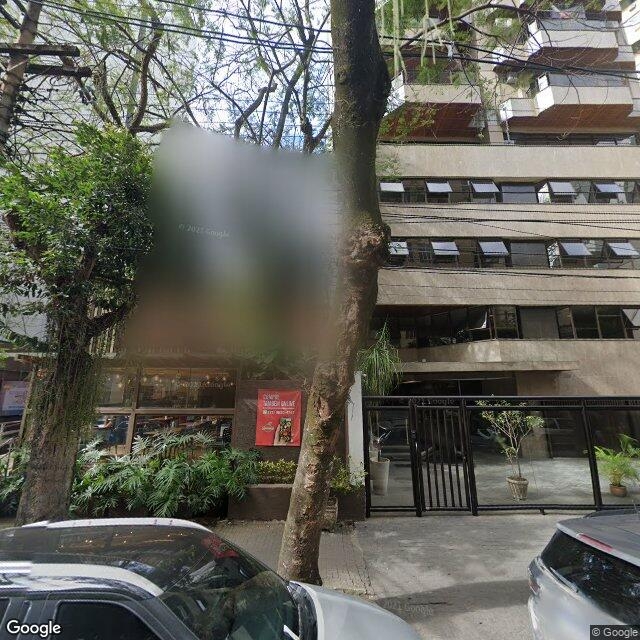 Imagem estática do "Street View" da localização