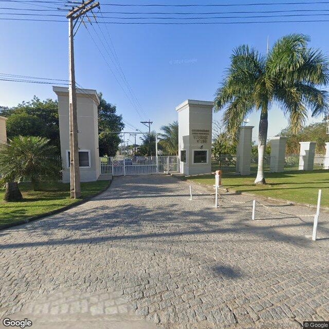 Imagem estática do "Street View" da localização