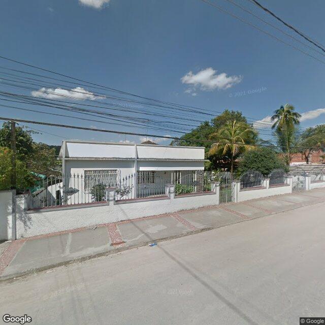 Imagem estática do "Street View" da localização