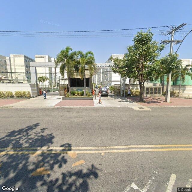 Imagem estática do "Street View" da localização