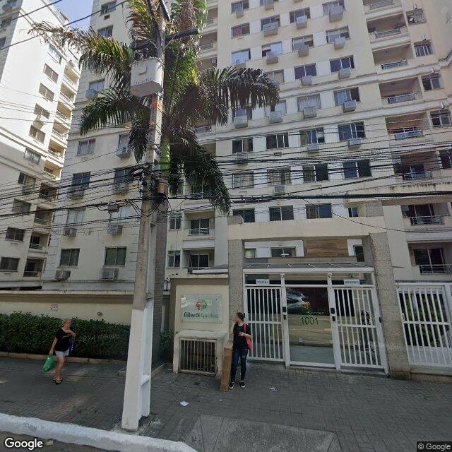 Imagem estática do "Street View" da localização