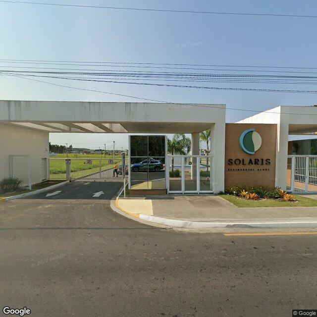 Imagem estática do "Street View" da localização