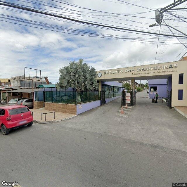 Imagem estática do "Street View" da localização